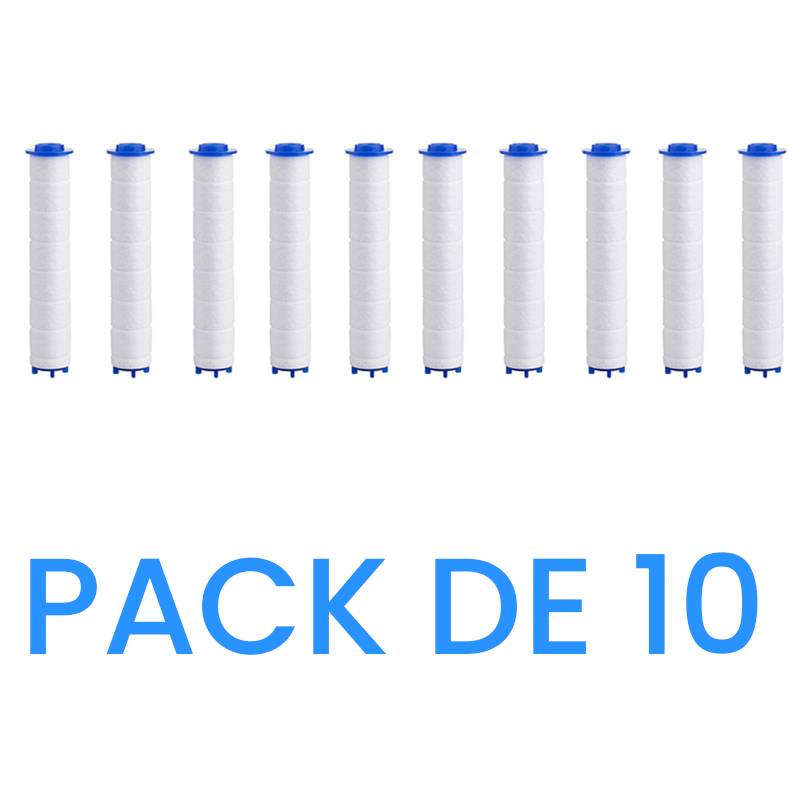 Pack De 10 Filtros Para Eco Ducha Hélice